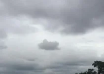 possibilidade de céu nublado e temperatura amena
