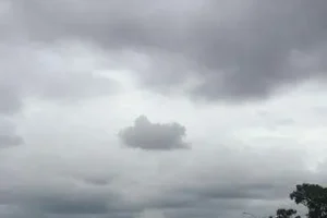 possibilidade de céu nublado e temperatura amena