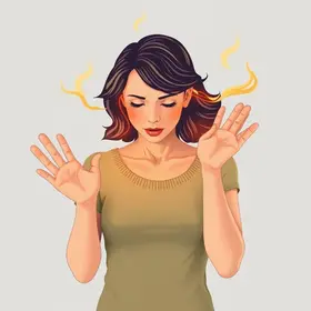 ondas de calor na menopausa