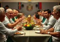 Copa do Mundo se vive em volta da mesa