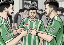 Clube Palmeiras troca de figurinhas
