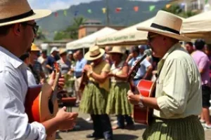 pagode e gastronomia na Feira da Vilarinho